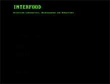 Tablet Screenshot of interfood.ac